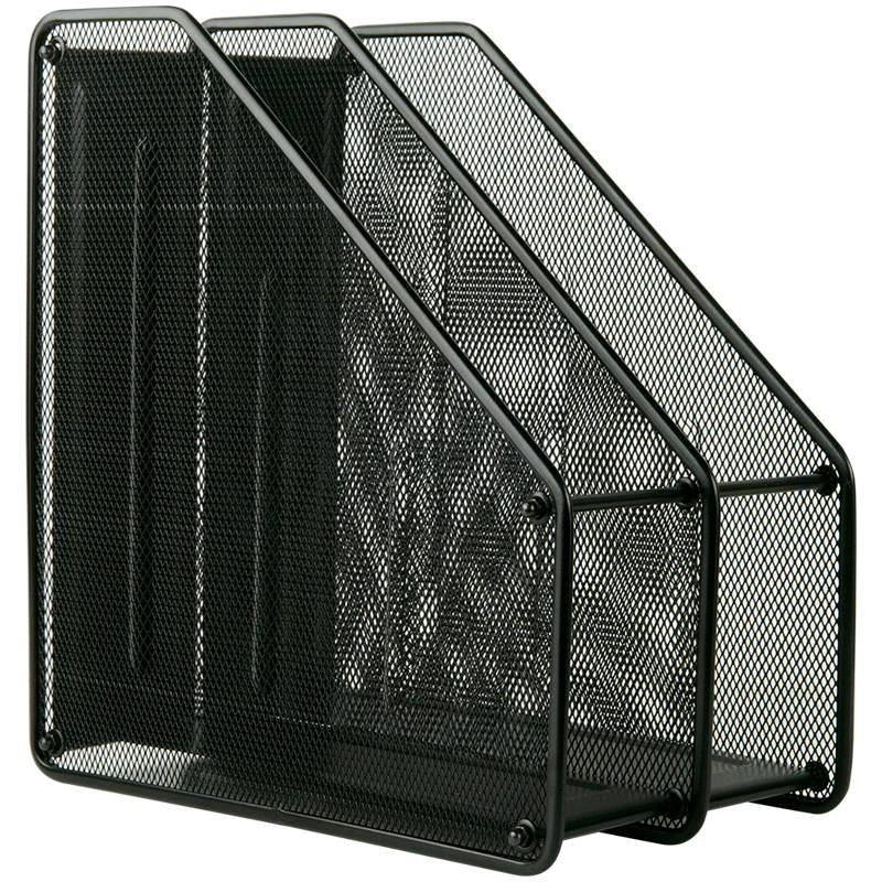 Лоток вертикальний металевий Axent 2-в-1 2126-01-A, 150x290x310мм, чорний